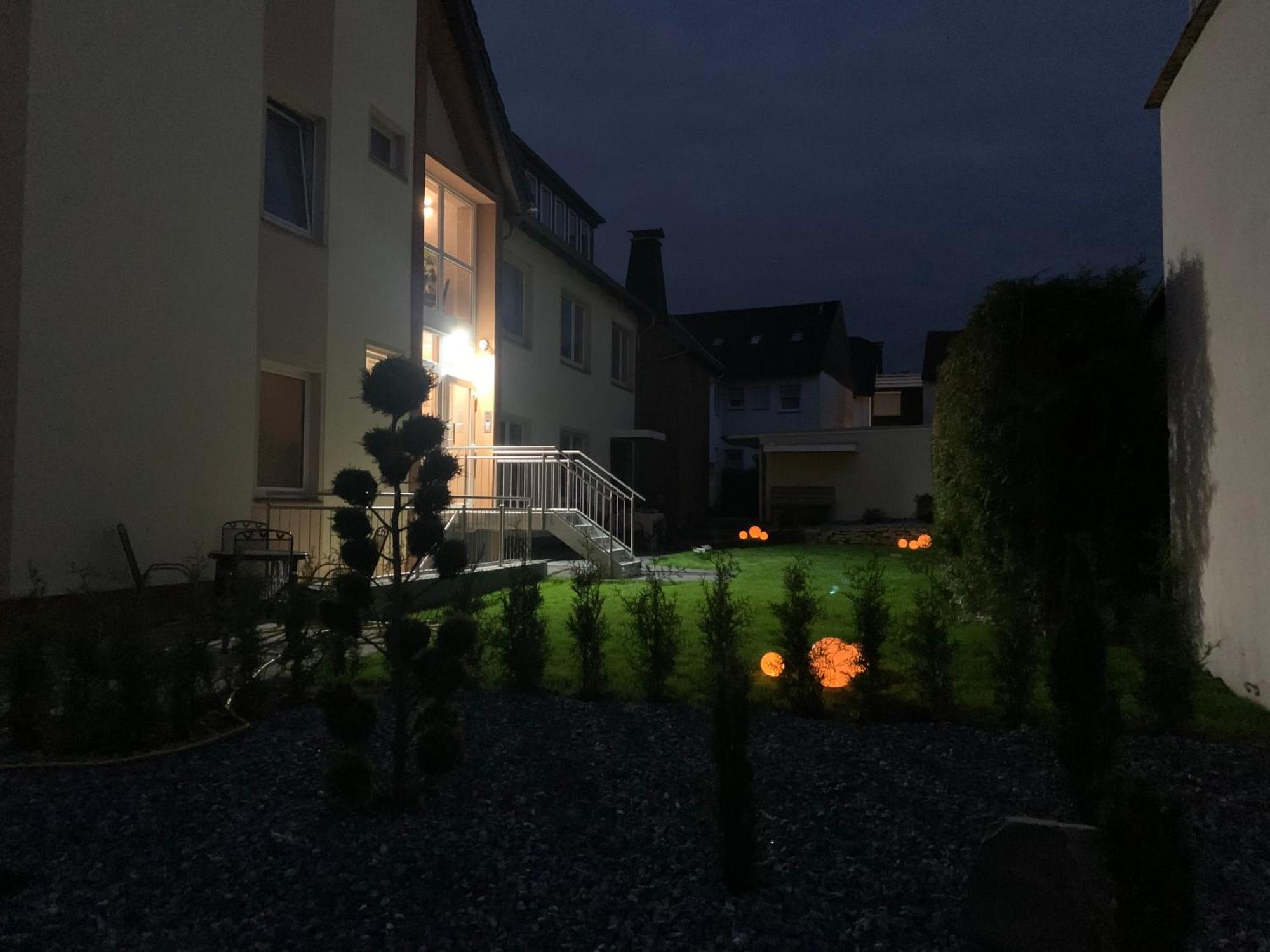 Gaestehaus Am Kurpark Hotel Garni Horn-Bad Meinberg Exterior foto