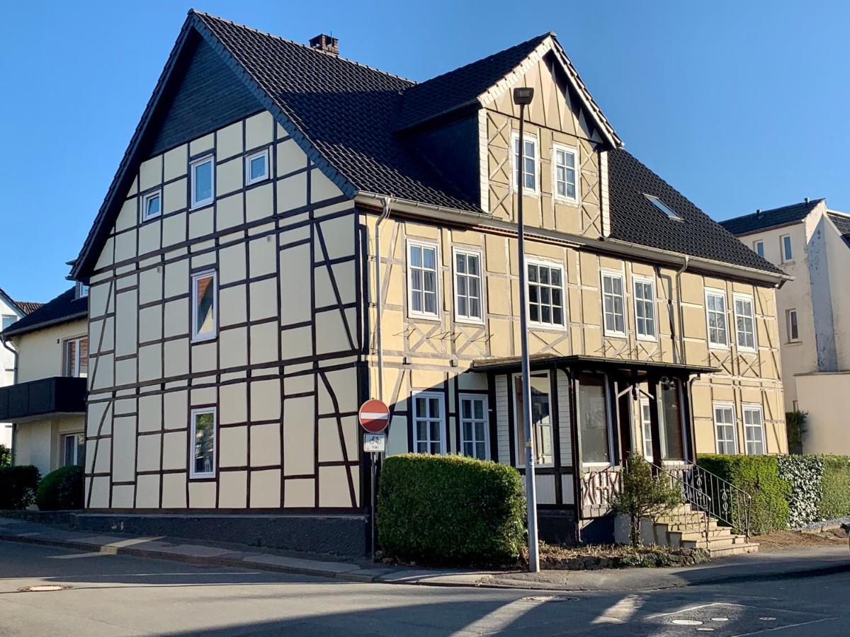 Gaestehaus Am Kurpark Hotel Garni Horn-Bad Meinberg Exterior foto